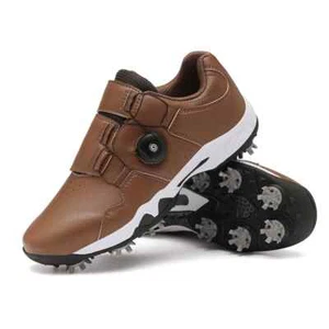 Men‘s Golf Shoes Spikes Golfing Shoes Comfortable Lightweight Outdoor Sneakers - Picture 1 of 26