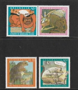 Australia 1994. Bunyips - Australian Mythical Monsters. Set of 4 Stamps. MNH - Picture 1 of 1