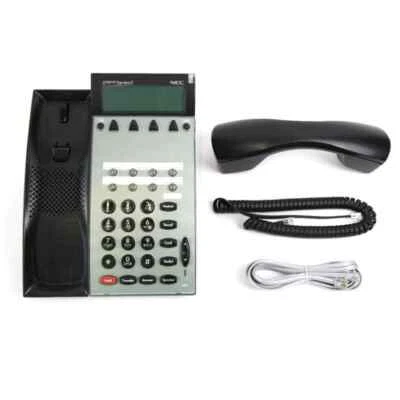 Fully Refurbished NEC 590021 DTP-8D-1 Speaker Display Phone (Black) - Image 1 of 2