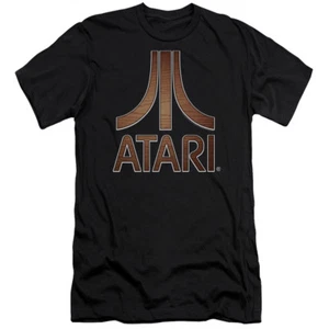 ATARI CLASSIC WOOD EMBLEM Licensed Adult Men's Graphic Tee Shirt SM-6XL - Picture 1 of 7