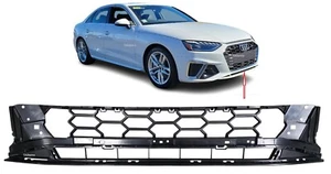 FRONT BUMPER LOWER CENTER GRILLE FITS FOR AUDI A4 B9 2019- S-LINE MODEL - Picture 1 of 6