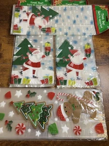 NIP Treat Bags, 20 count, Christmas Theme, 4 packs total - Picture 1 of 6
