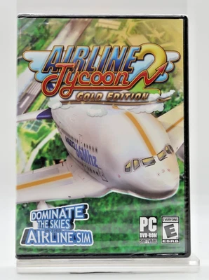 Airline Tycoon 2 Gold Edition (PC Game DVD-ROM, 2013) New Sealed - Image 1 of 2