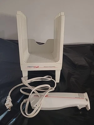 Sistema de corte de pan Presto con guía de corte y cuchillo eléctrico que falta hoja Foto 1 de 4