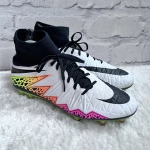 Nike Mens Hypervenom Phatal 2 II Football Boots Size Uk 6.5 Rainbow Excellent - Picture 1 of 16