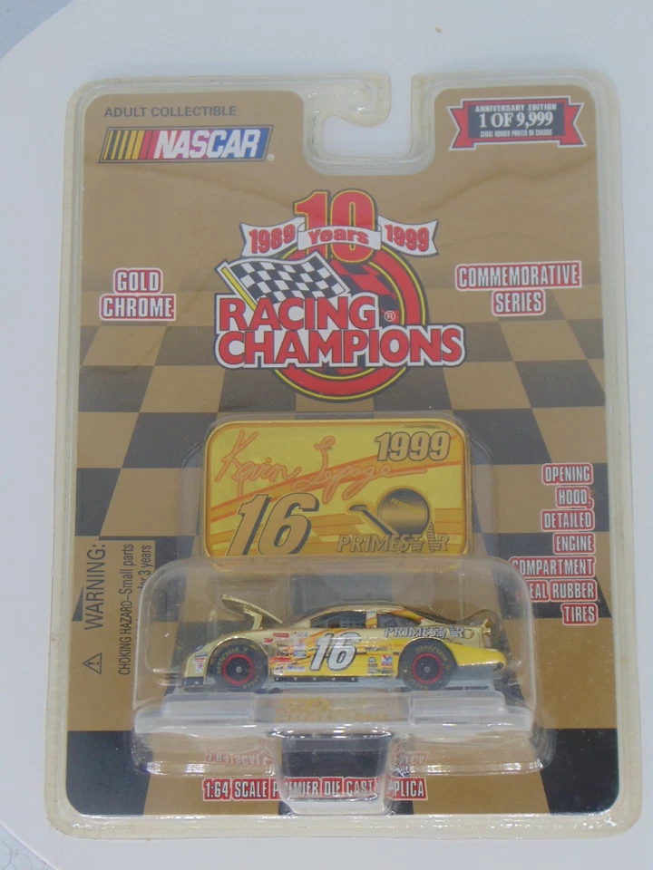 1999 Racing Champions 10th Anni. NASCAR Gold Series Die Cast 1 64