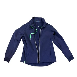 Polo Golf Ralph Lauren Jacke Damen Medium Fleece Full Zip Navy Blau - Bild 1 von 5