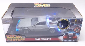 Back To The Future II Time Machine 1:24 Diecast Car NEW IN STOCK Jada Toy NEW - Picture 1 of 8