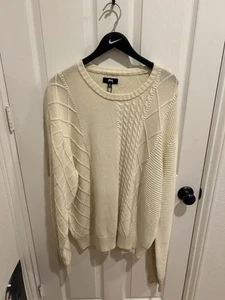 Stussy Sweater Off White XL - Picture 1 of 5