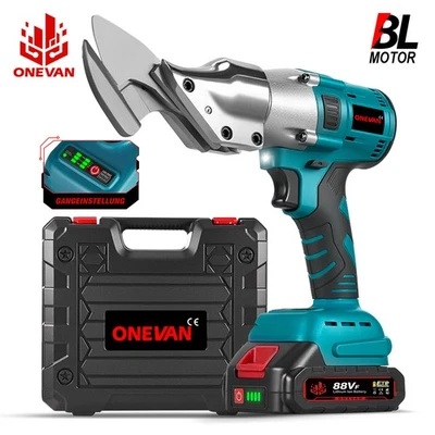 Akku Blechschere Akkuschere Elektrische Schere Metall Mit Koffer Für Makita 18V  - Bild 1 von 4