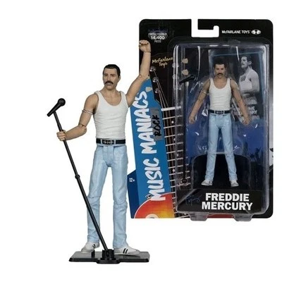Music Maniacs Metal Freddie Mercury 6-Inch Scale Action Figure - Image 1 of 2