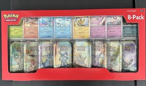 Pokemon Trading Card Game 8er Pack Tin Set Sammlung Prismatic Evolutions Sealed - Bild 1 von 4