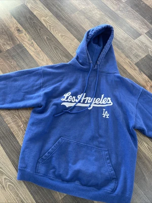 LA Dodgers Hoodie by Alstyle Apparel & Activewear Size L Youth *Stains - Image 1 of 4