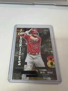2024 Topps Series 2 - Fantasy Favorites Mike Trout #Ff-2 Black /299 - Picture 1 of 3
