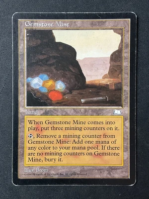Weatherlight  MTG  1 Gemstone Mine  Magic - Image 1 of 2
