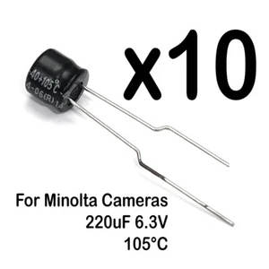 Minolta Condensatore (10 pz) Sostituzione X-Series X700 X570 X500 X370 X300 XD X11 - Foto 1 di 4