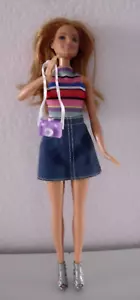 Barbie mit Jeans Kleid - Bild 1 von 1