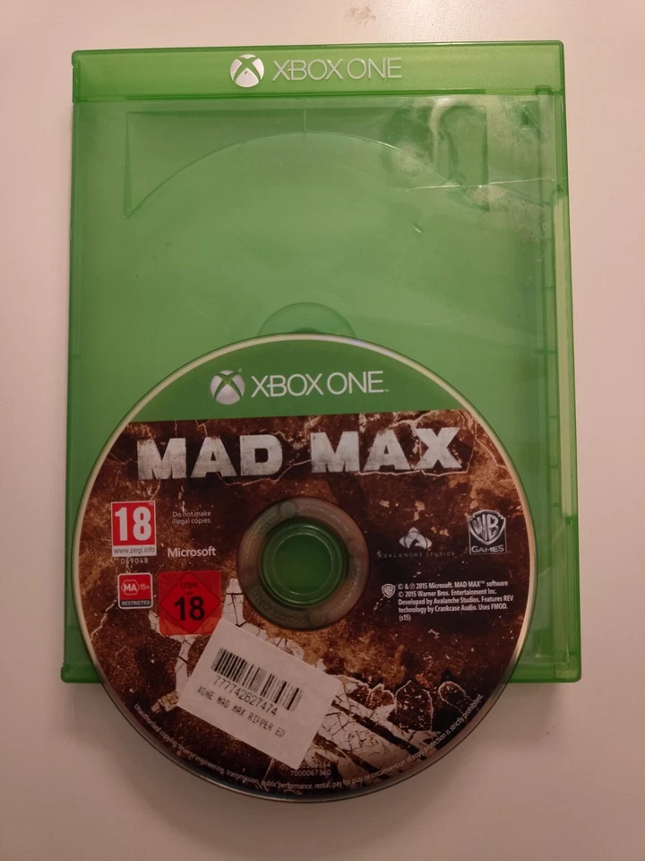 Mad Max - Xbox One | Disc Only | Fast & Free Postage - Image 1 of 1