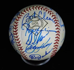 California Angels 1983 Team Signed Official League Baseball JSA Authenticated - Picture 1 of 6