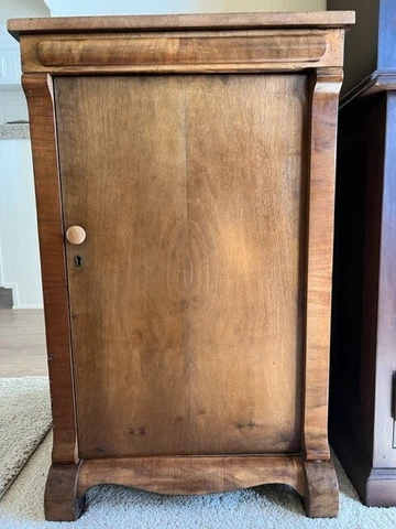 Antique Sheet Music Cabinet with Unique Extension Shelves, C 1904 Cover