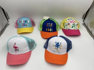 8 Gertex Summer Days Kids Adjustable Baseball Hat Cap Multi color Size 4-6x - Picture 1 of 6