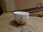 Cattail Universal Potteries Cambridge Sears Roebuck 5 1/8"Mixing Bowl Cattail