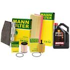 5L Motul 8100 X-CLEAN+ 5W-30 Mann Oil Filter Service Kit For Jetta 2.0 TDI CJAA