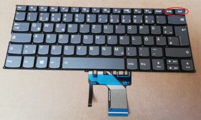 MARKEN PRODUKT Teclado retroiluminado Lenovo Ideapad Yoga 720-13IKB 720-13KBR 720-13ISK