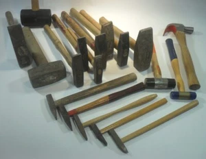 XXL HAMMER KONVOLUT Picard Bonum Belzer 3625/22 Schonhammer Fäustel Werkzeugset - Bild 1 von 8