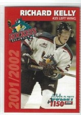 2001-02 Kelowna Rockets (WHL) Richard Kelly