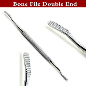 Instrumentos médicos dentales quirúrgicos de lima ósea de doble extremo - Imagen 1 de 3