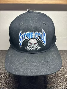 NOS Vintage Stone Cold Steve Austin Snapback Hat Original WWF Logo 1998 EUC - Picture 1 of 7