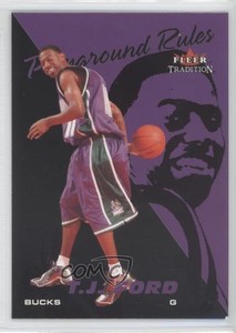 2003-04 Fleer Tradition Playground Rules TJ Ford #8PR Rookie RC