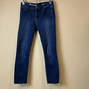 Madewell Skinny Skinny knöchelhohe Jeans roher Saum Damen Größe 24 - Bild 1 von 10