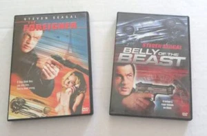 LOT Steven Seagal DVD Belly of Beast Foreigner Action Adventure Movie Martial - Picture 1 of 3