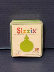 Sizzix Cutter Die 38-0242 - ORNAMENT - sm GREEN cutting die - Picture 1 of 3