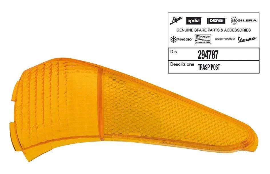 LENTE VETRINO GEMMA per FRECCIA POSTERIORE DESTRA per Gilera Runner FX 125 97/02 - Immagine 1 di 1