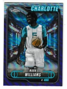 MARK WILLIAMS 2024-25 TOPPS CHROME PURPLE REFRACTOR. NICE. - Picture 1 of 1