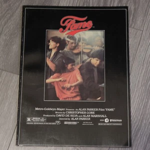 Fame Vocal Selections Songbook Sheet Music Piano Voice Movie MGM 1983 - Picture 1 of 13