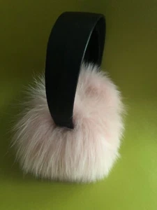 *FURLA* Orejeras de piel cuero rosa Nuevo sin etiquetas Nuevo en paquete 250 € - Imagen 1 de 5