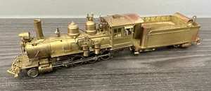 Key Imports HOn3 Brass D&RGW Class C-18 2-8-0 #318 Unpainted LNIB HOn3 Pre-Owned - Picture 1 of 17