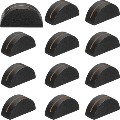 Table Number Holders, 12 Pcs Wooden Table Name Stands Semicircular Design Modern - Image 1 of 4