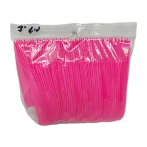 100 Pack Archery Arrow Feathers 3" Left Wing: Parabolic Fluorescent Flo Pink  - Picture 1 of 3