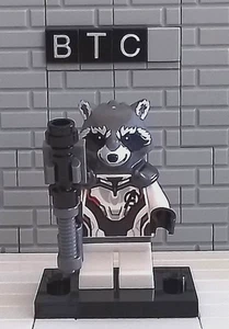 LEGO Marvel Super Heroes 76126Rocket Racoon - Minifigure vestito bianco NUOVO! - Foto 1 di 4