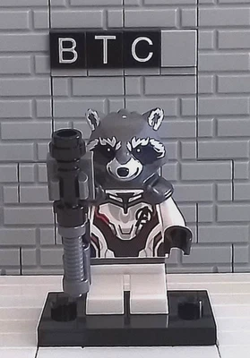 LEGO Marvel Super Heroes 76126Rocket Racoon - Minifigura Traje Blanco ¡NUEVO! Foto 1 de 4
