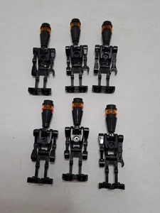 Lego Star Wars Minifigure Assassin Droid Elite Black sw0222 X6 - Picture 1 of 5