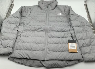 Chaqueta acolchada con cremallera The North Face para mujer Aconcagua 3 WP-Gris-Talla: L Foto 1 de 4