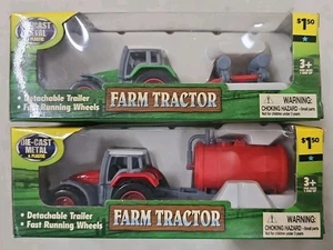 1/64 Scale, Farm Tractors Lot Of Two. See Ad. (12Q) - Picture 1 of 4