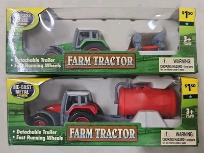 1/64 Scale, Farm Tractors Lot Of Two. See Ad. (12Q) - Image 1 of 4
