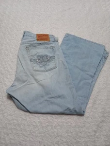 Lucky Brand by Gene Montesano Damen 10/30 Crop Blue Light Denim Jeans - Bild 1 von 15